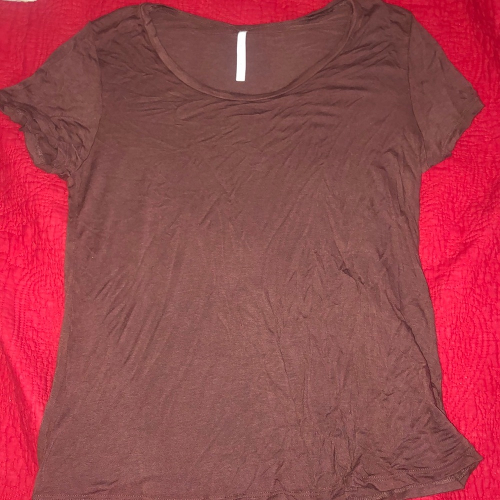 Maroon shirt